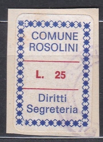 Rosolini marca municipale - -,