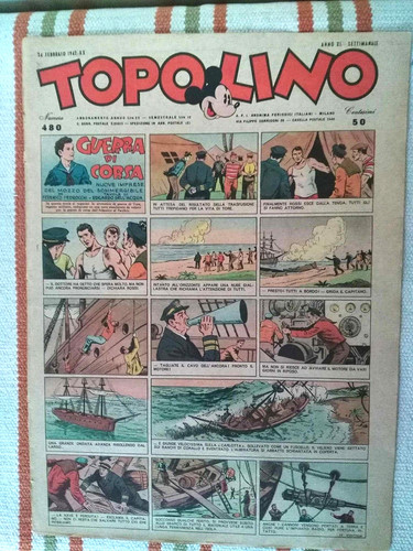 Topolino giornale 480 1942 - topolino,