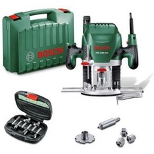 BOSCH FRESATRICE VERTICALE 1400W SOFTGRIP + FRESE E ACCESSORI POF 1400 ACE