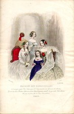 Stampa antica moda ABITI e