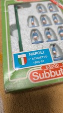 Subbuteo 63000 Napoli 1 Scudetto 1986-87  Vintage Maradona Team Usata Calcio 