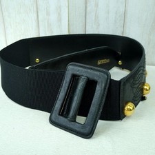 Cintura in pelle Fendi tono
