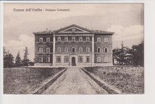 CARTOLINA OZZANO DELL' EMILIA  BOLOGNA  PALAZZO COMUNALE  NO VG