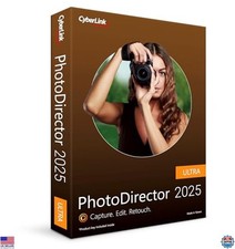 CyberLink PhotoDirector 2025 Ultra - Photo Editing AI | Software di progettazione grafica
