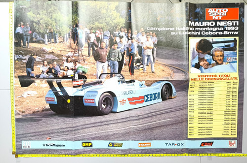 Poster mauro nesti - mauro, autosprint