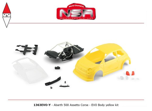 Nsr abarth 500 assetto - 500, corse