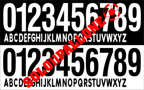 Kit nome numero plastichina - nome, +