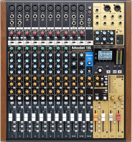 Tascam model mixer - 16,