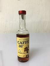 Raro Mignon Miniature Angelini Dry Caffè 36 Gradi 3.5cl Vintage Da Collezione
