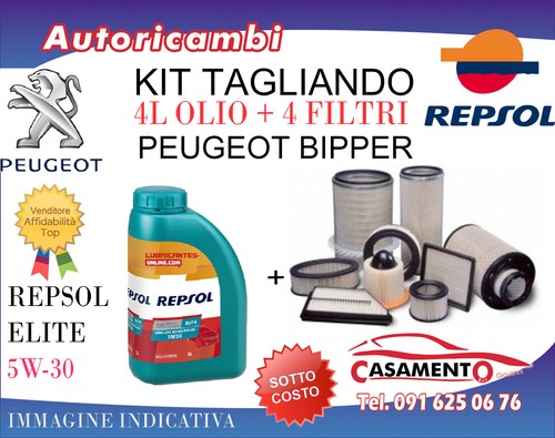 Kit tagliando peugeot - tagliando, bipper