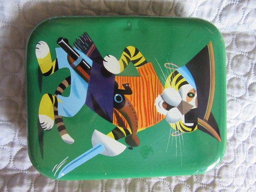 Scatola latta vintage - scatola,