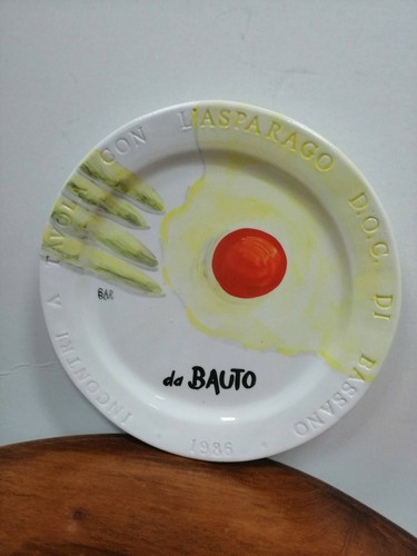 Piatto ceramica franco barbon - franco,