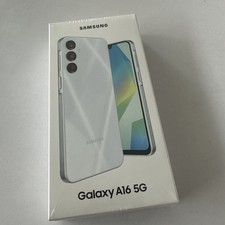 Nuovissimo Samsung Galaxy A16 5G 128 GB grigio bianco dual-sim sbloccato - il giorno successivo Regno Unito