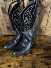 stivali western uomo neri