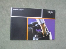 BMW Mini libretto di servizio