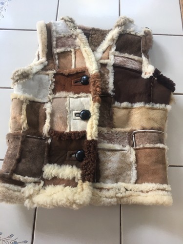 Gilet fatto mano pelle di - pelle,
