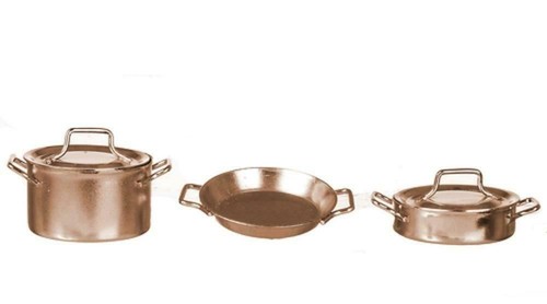 Set pentole rame per - set, in