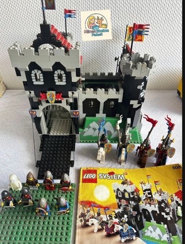 Lego system 6086 black - system,