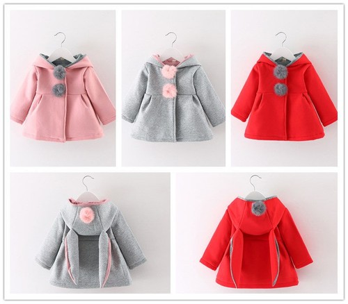 Cappotto con cappuccio neonato