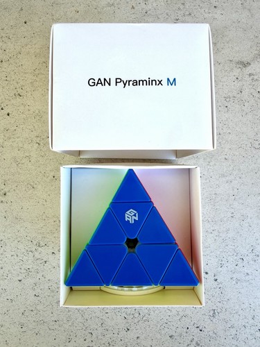 Gan pyraminx puzzle - m,