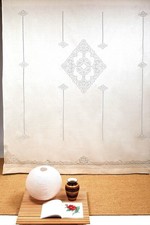 Tenda di Puro Lino bianco