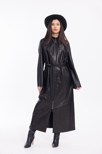 Cappotto donna pelle - , di