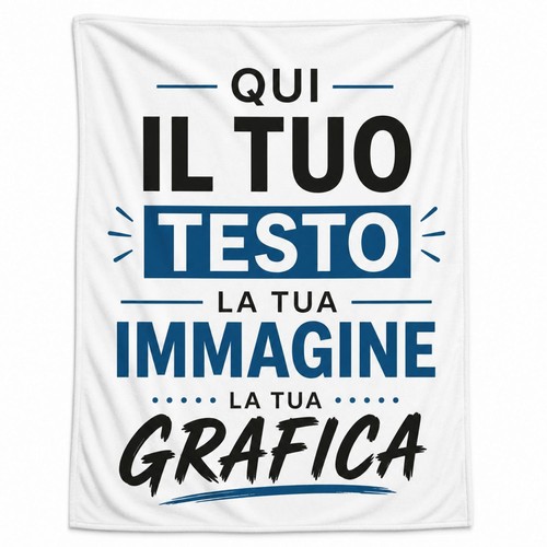 Gruppo coperta personalizzata