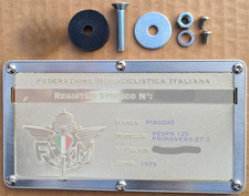 Portatarga FMI Versione 38 per