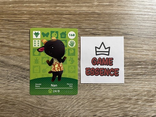 Carte amiibo animal crossing - animal,