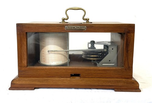 Antique french barograph - barograph, jules