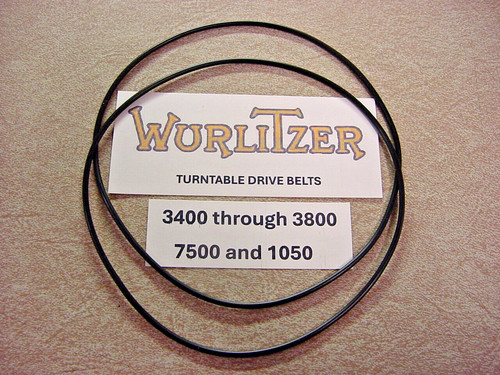 Cinghie giradischi wurlitzer - giradischi,