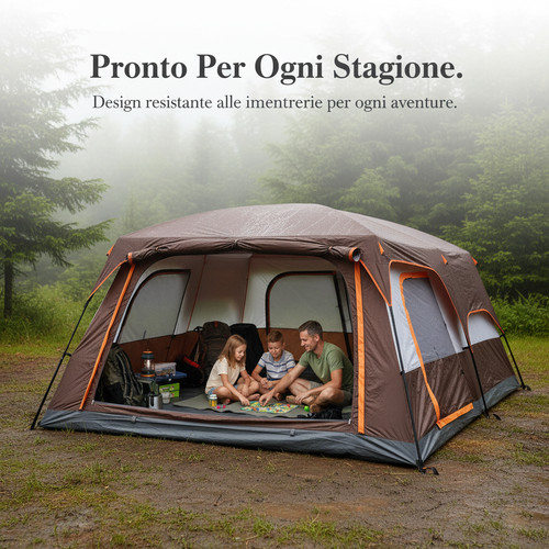 Tenda campeggio doppio - da,