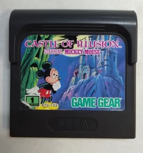 Sega game gear castle - gear, of