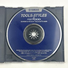 Yamaha RS7000 Tools & Styles