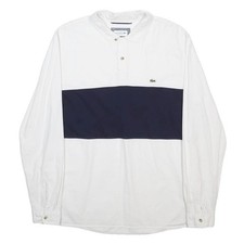 Polo uomo LACOSTE bianca e