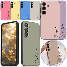 Custodia telefono personalizzata colore puro per Samsung Galaxy S25 S22 S23 S24 FE cover stampata