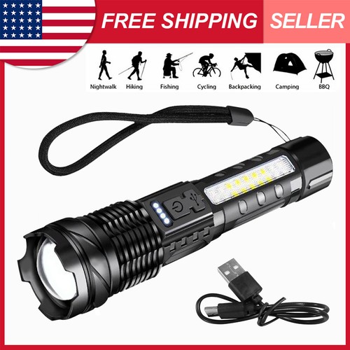 Torcia led ricaricabile - torcia,