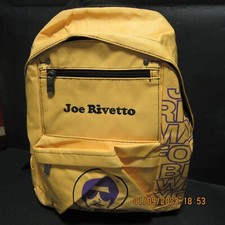 Zaino Joe Rivetto Americano Giallo by FRANCO PANINI SCUOLA Vintage Nuovo