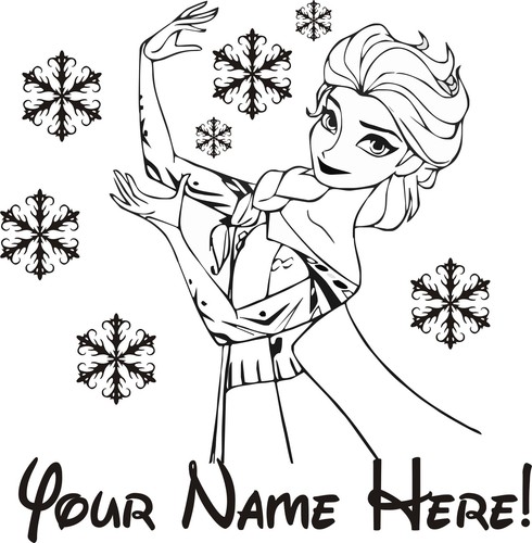 Elsa adesivo wall - ~,