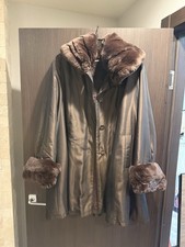 Cappotto donna marrone con
