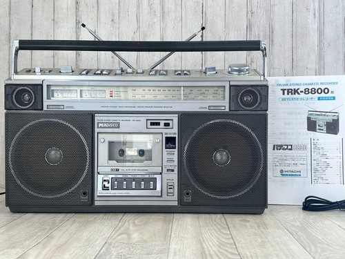 Radiocassetta hitachi trk 8800 - hitachi, trk-8800
