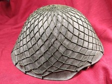 NVA, M56, 3 rivetti, elmetto in acciaio con rete mimetica, DDR, GDR, esercito popolare nazionale, VP