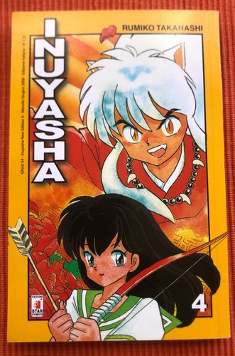 Inuyasha manga rumiko - n.4,