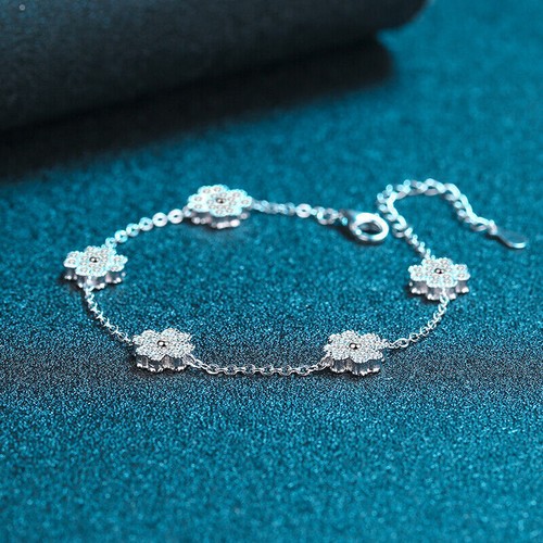 Bracciale charm quadrifoglio - bracciale,