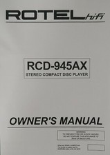 Rotel RCD-945AX - Lettore CD