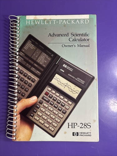 Hewlett packard 28s - hewlett-packard, hp-28s