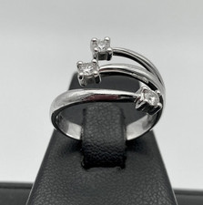 ANELLO IN ORO BIANCO CON