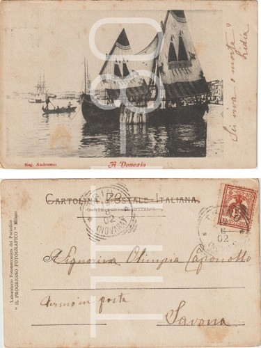 Venezia bragozzo 1902 - venezia,
