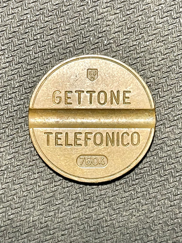 Gettone telefonico raro - gettone,