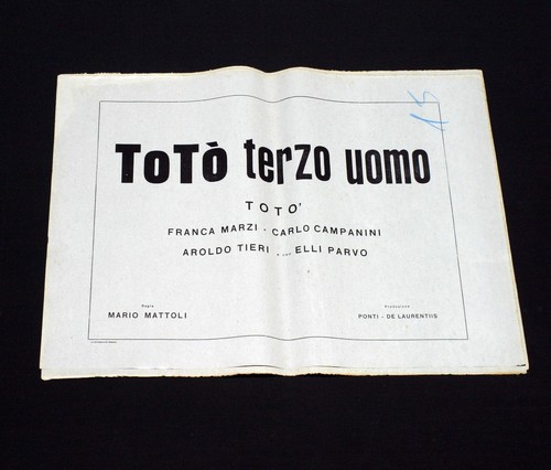 Toto terzo uomo velina - totò,